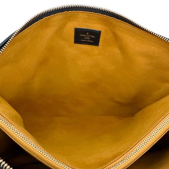 LOUIS VUITTON Lambskin Embossed Monogram Coussin MM - Picture 11 of 16